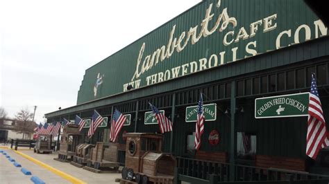 Lambert's cafe springfield mo - Lambert's Cafe, Ozark: "how far to Lamberts" | Check out answers, plus 2,527 unbiased reviews and candid photos: See 2,527 unbiased reviews of Lambert's Cafe, rated 4.5 of 5 on Tripadvisor and ranked #2 of 62 restaurants in Ozark. 